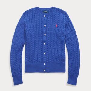 Polo Ralph Lauren Girls MINI-CABLE COTTON CARDIGAN